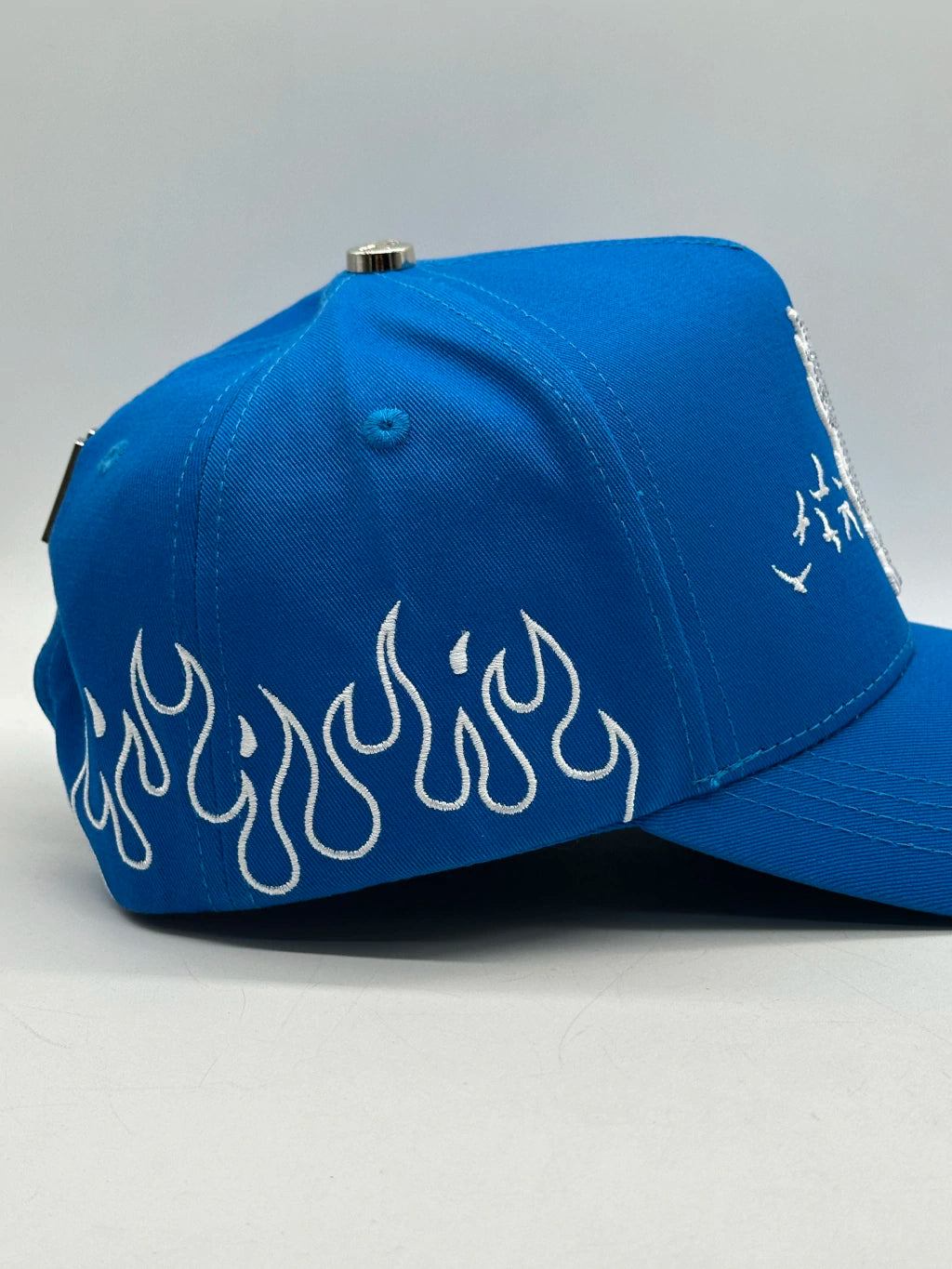 GORRA BIG BOSS X KLAN HATS LA FLAMES BLUE KLAN