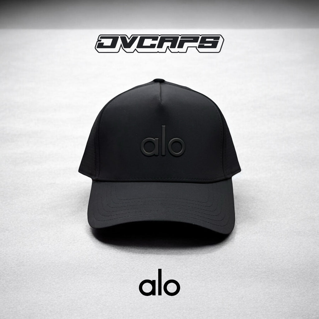 ALO CAP PERFORMANCE OFF-DUTY  BLACK/BLACK UNITALLA