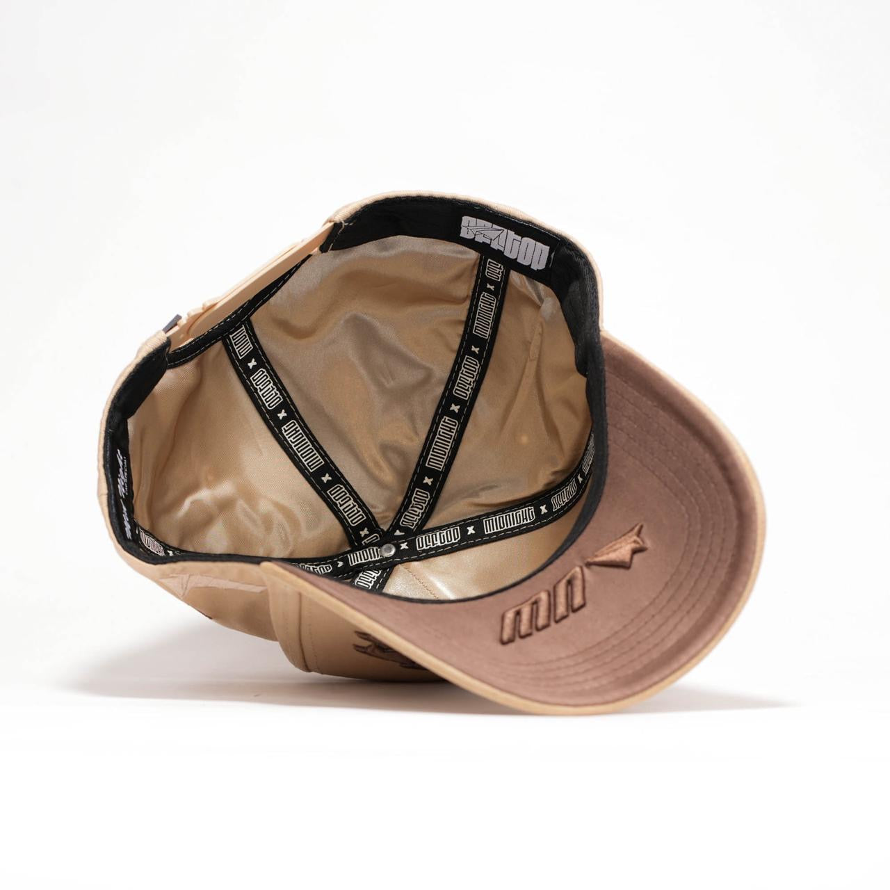 GORRA OFFTOP X MIDNIGHT PAPER PLANES BEIGE