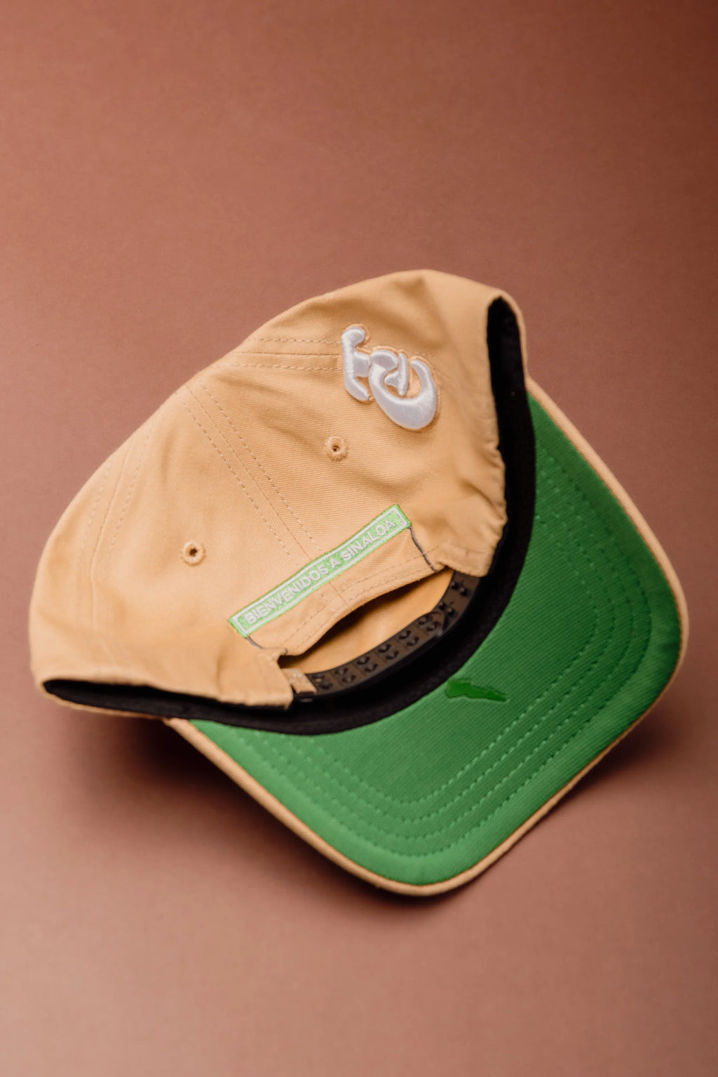 GORRA SOMBRERO BLANCO MIS RAÍCES BEIGE