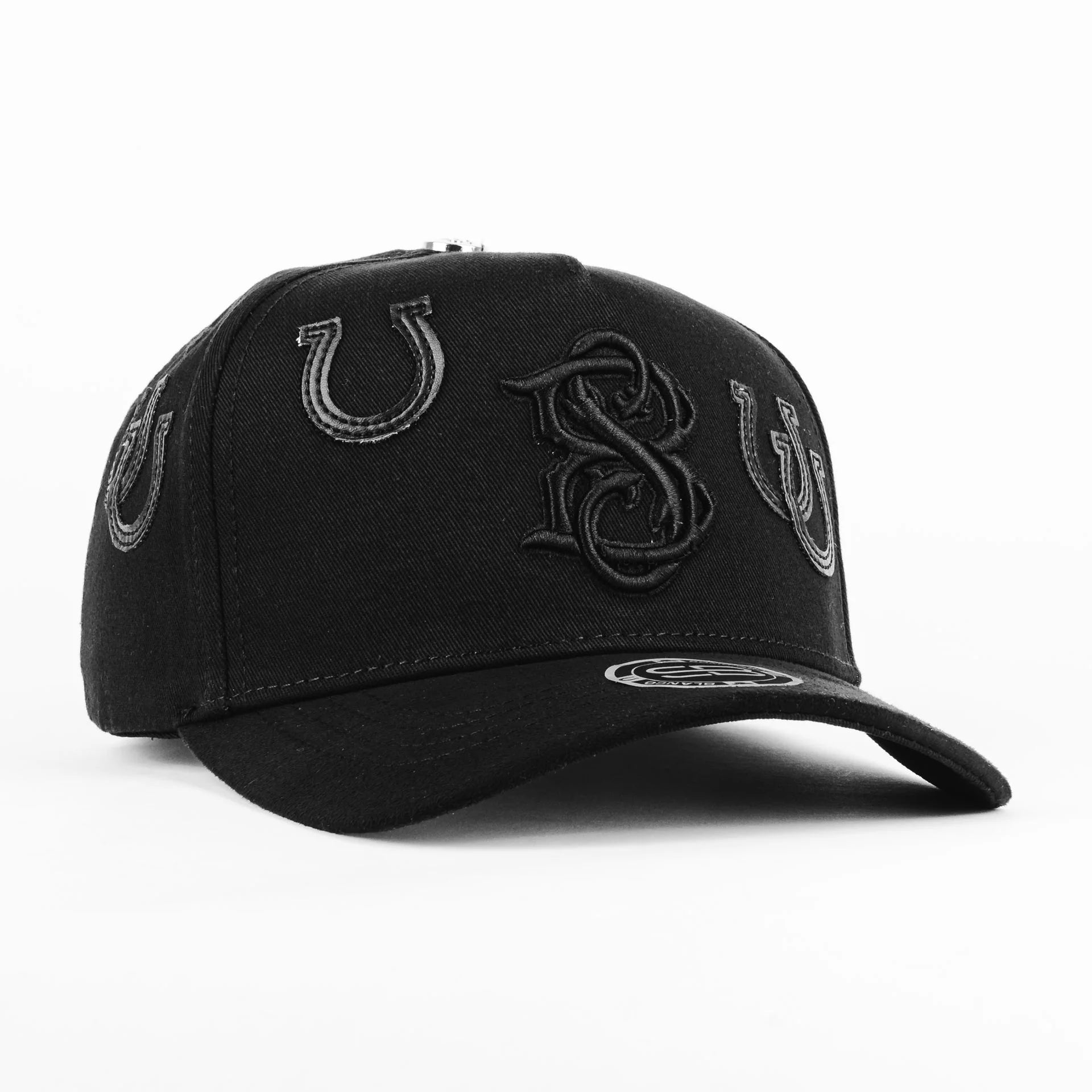 GORRA SOMBRERO BLANCO MIS RAÍCES HUELLA BLANCA TOTAL BLACK