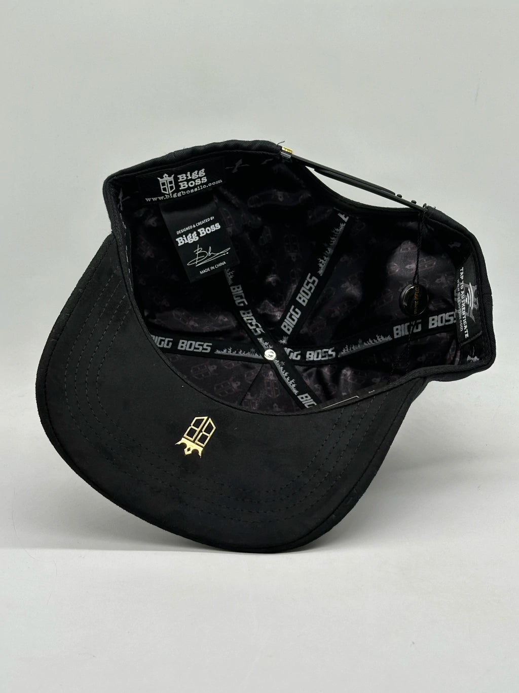 GORRA BIG BOSS CHROME BLACK/GOLD