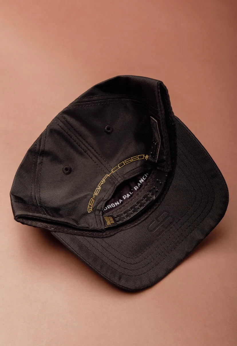 GORRA SOMBRERO BLANCO SIEMBRA COSECHA NEGRA