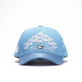 GORRA OFFTOP X MIDNIGHT PAPERPLANES BEIGE AZUL