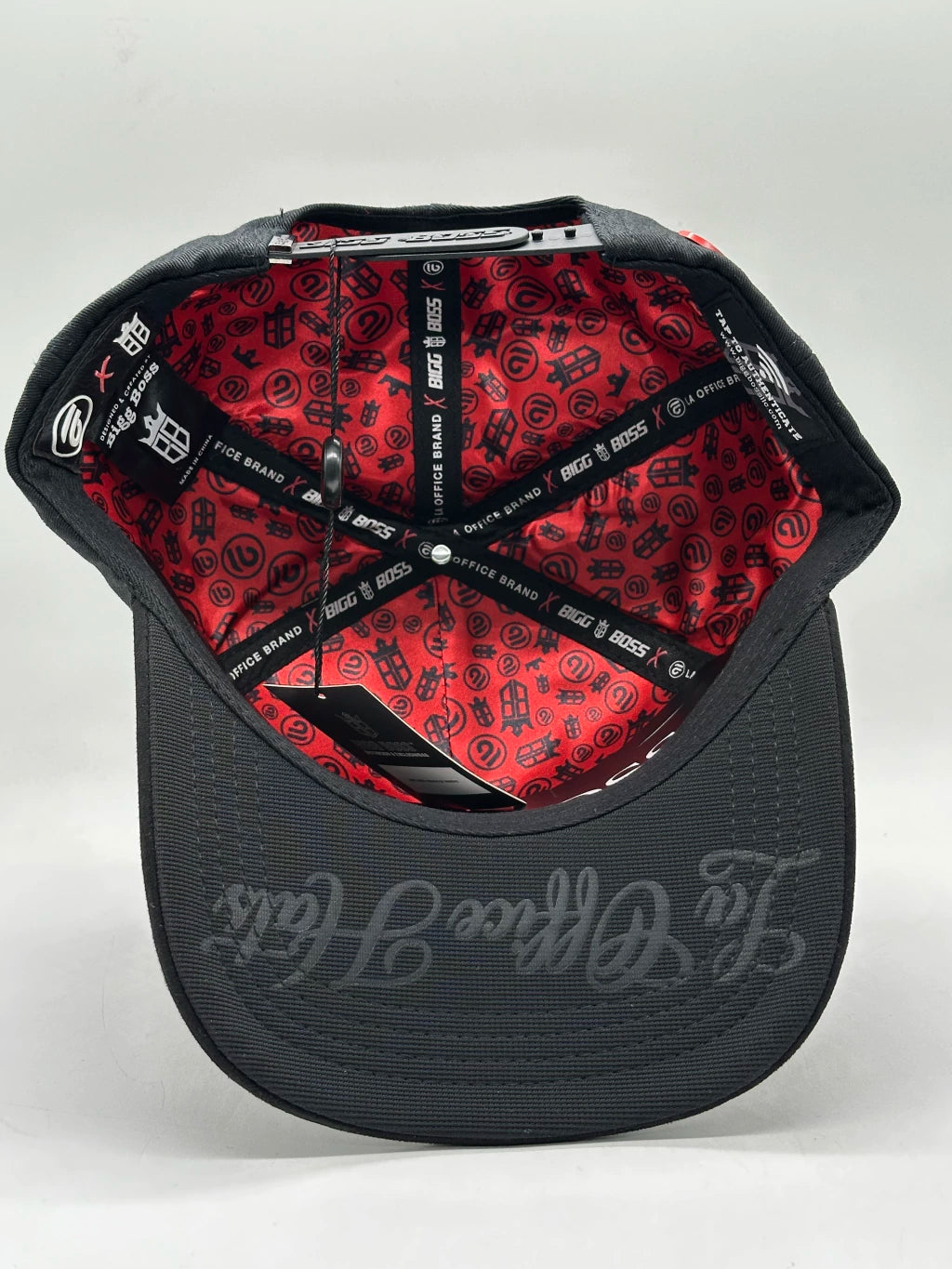 GORRA BIG BOSS ARIZONA NEGRO/ROJO