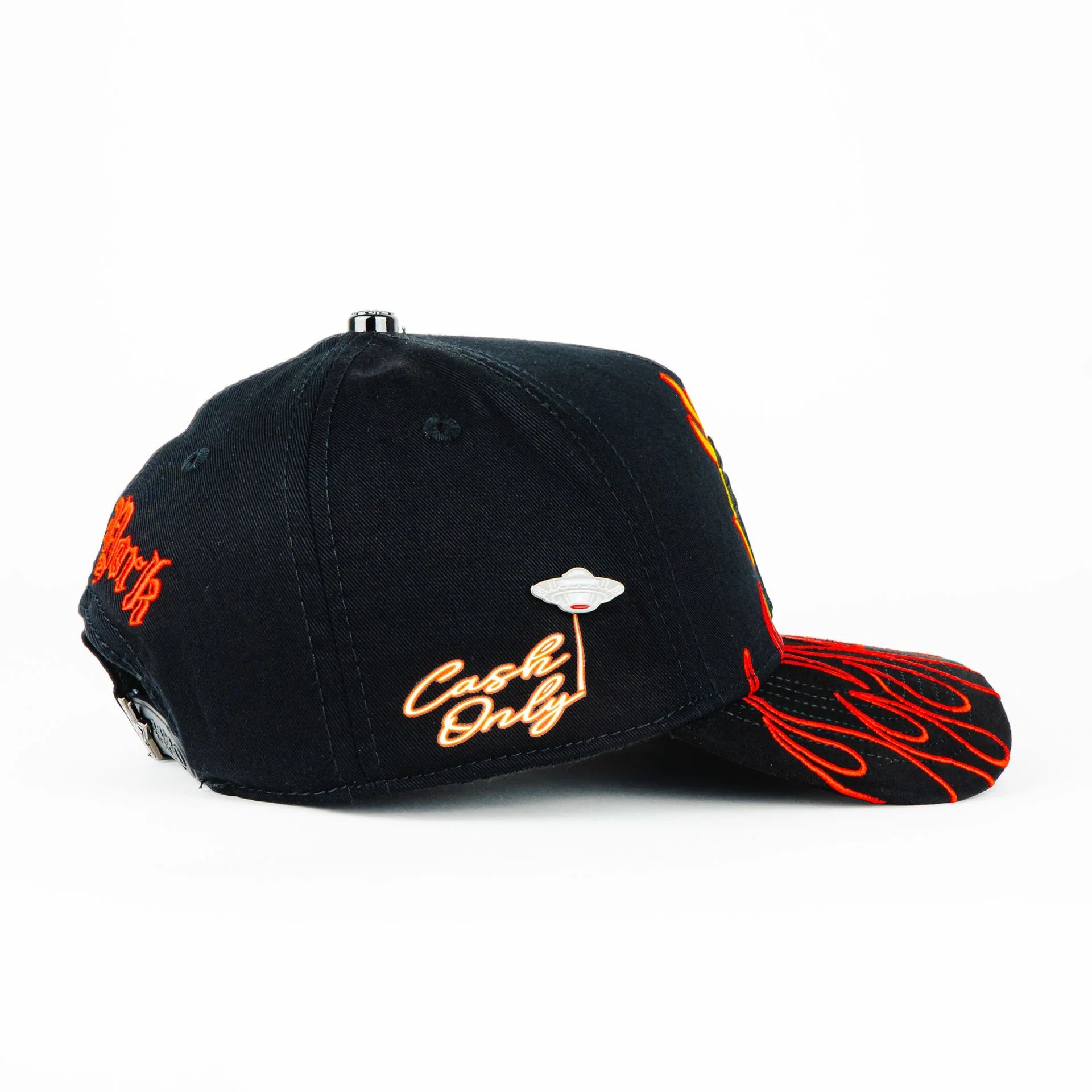 Gorra Cash Only  New York Flames Red Visera