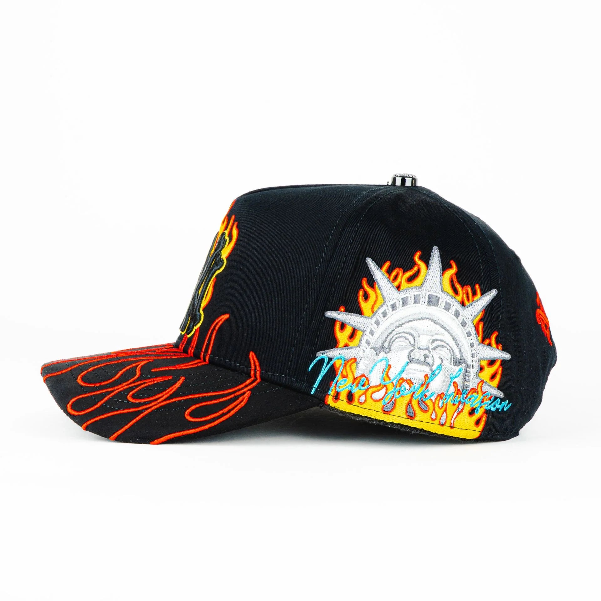 Gorra Cash Only  New York Flames Red Visera