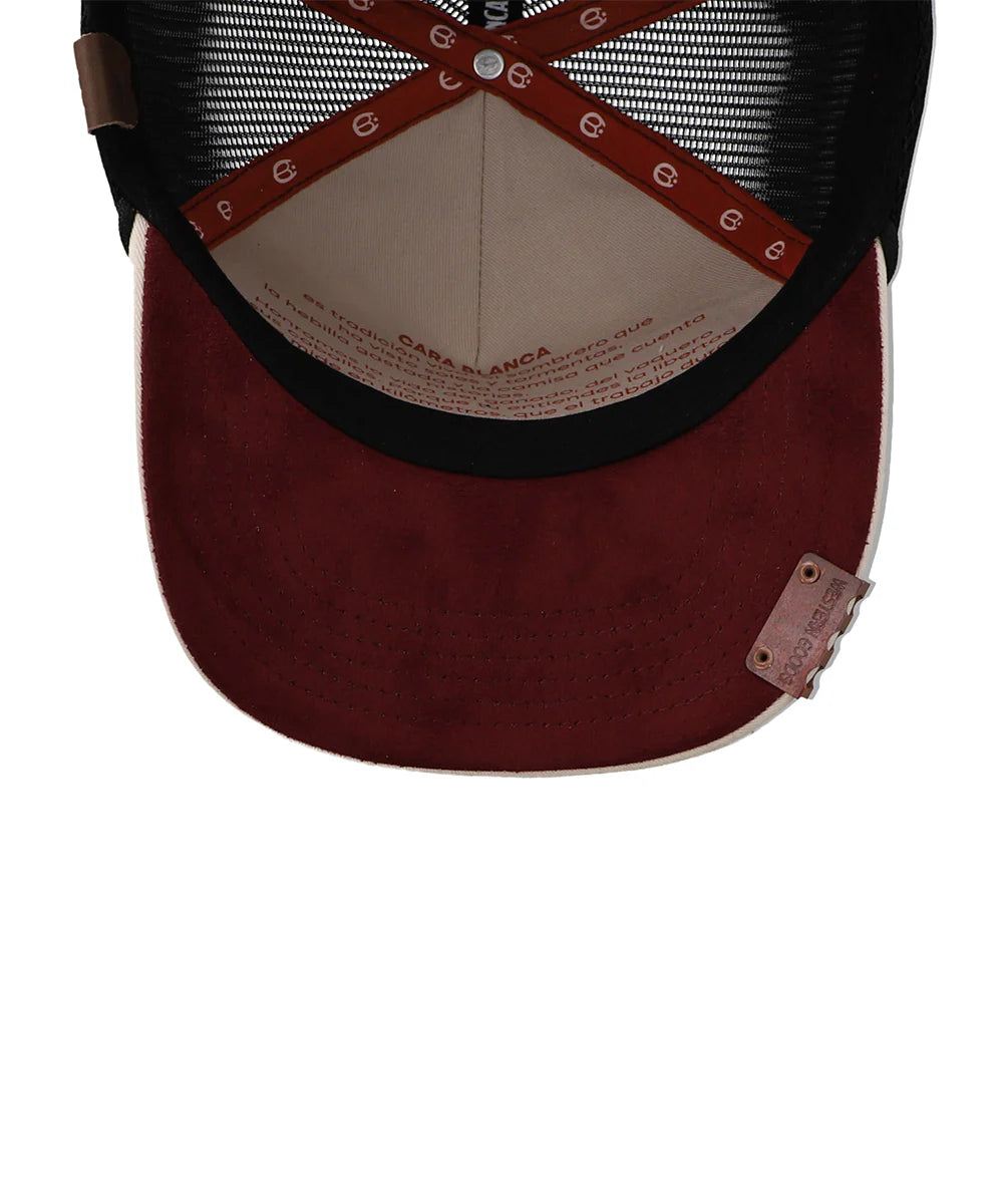 Gorra Cara Blanca Ranching Blanca
