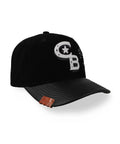 Gorra Cara Blanca Buckle Crown Negra