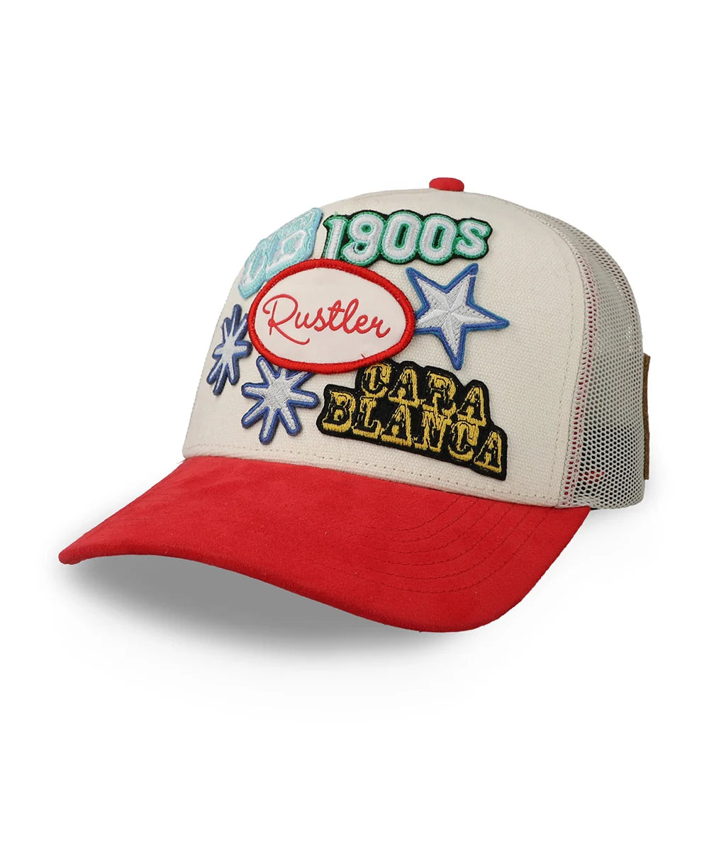 Gorra Cara Blanca Stunt Man Bullet Beige