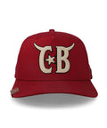 Gorra Cara Blanca Horns Negra Roja