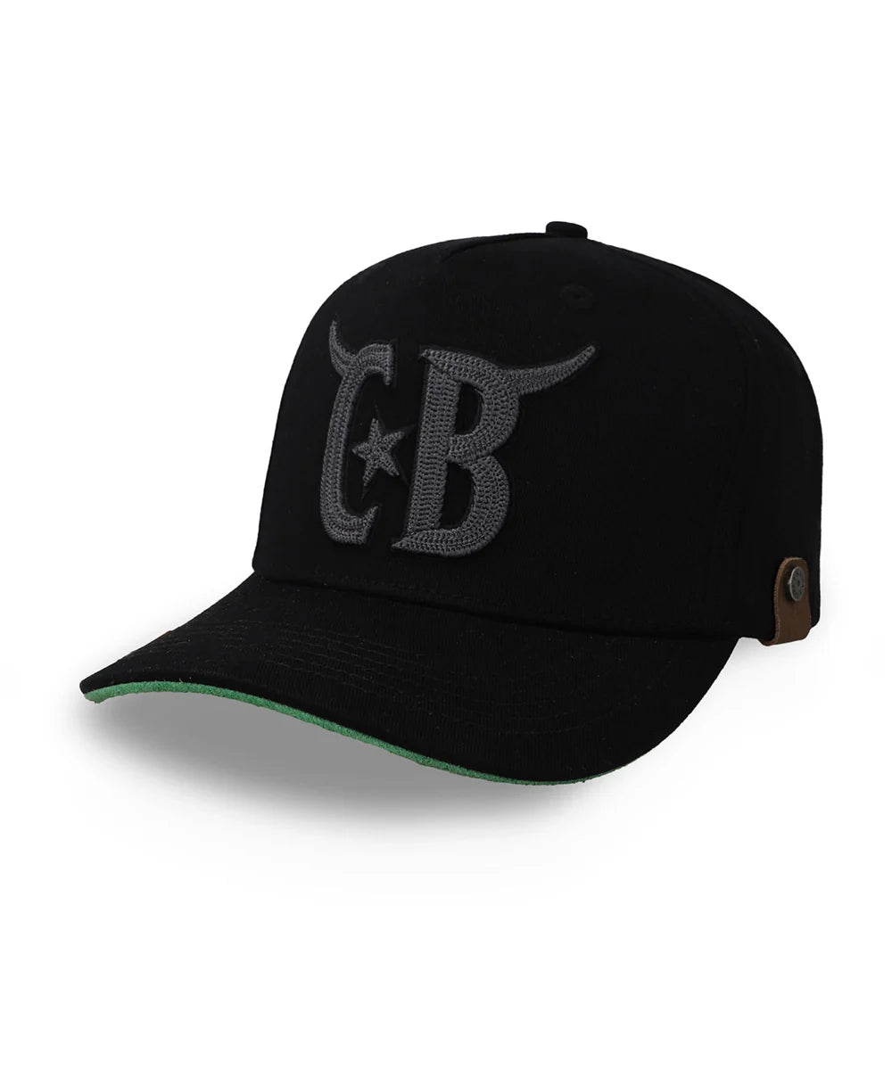 Gorra Cara Blanca Horns Negra