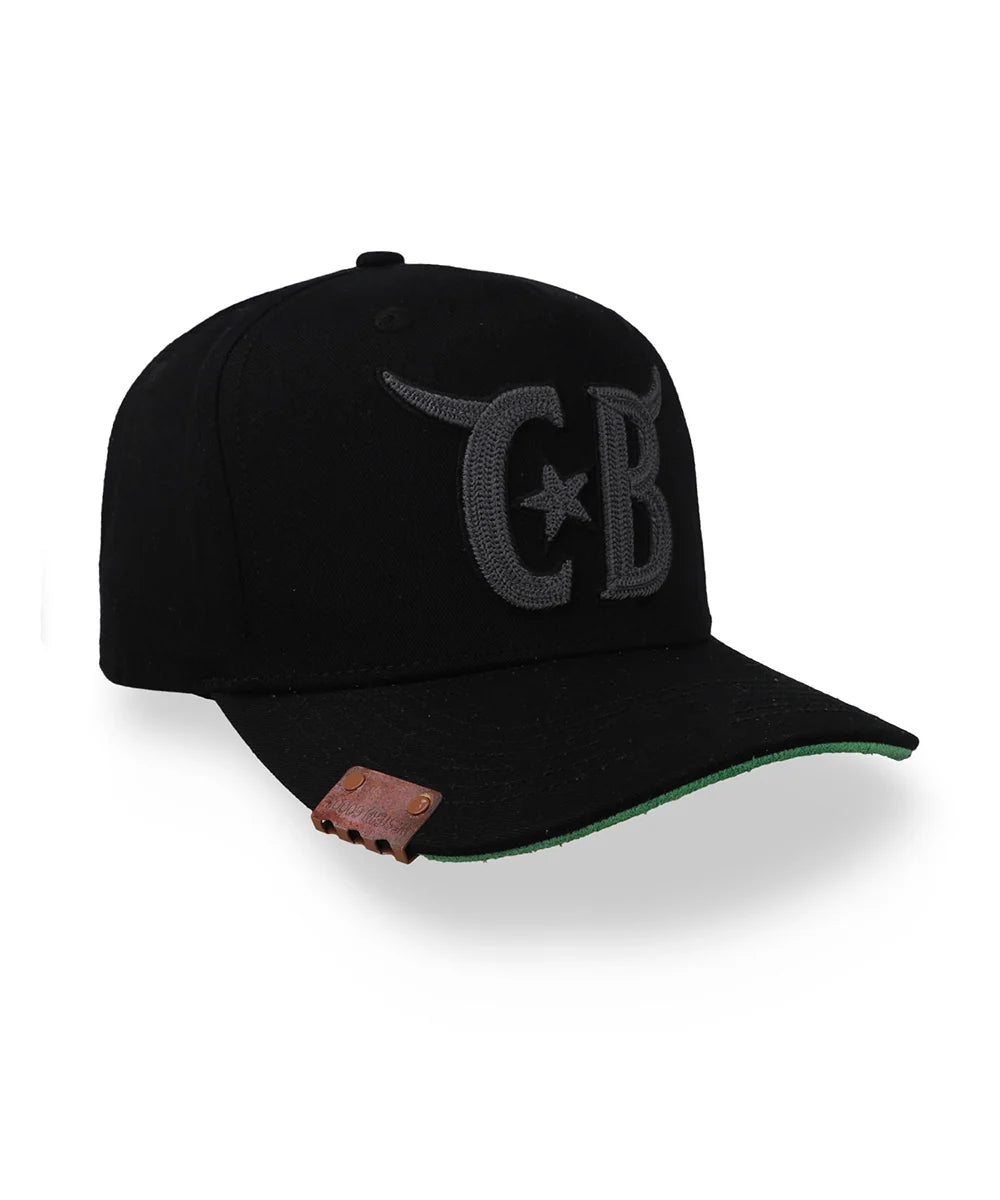 Gorra Cara Blanca Horns Negra