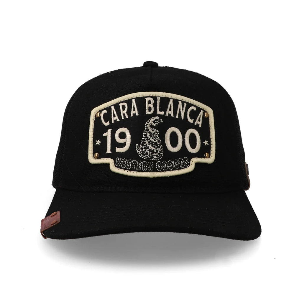 Gorra Cara Blanca Cattleman Workman Negra