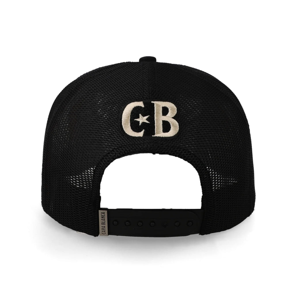 Gorra Cara Blanca Cattleman Workman Negra