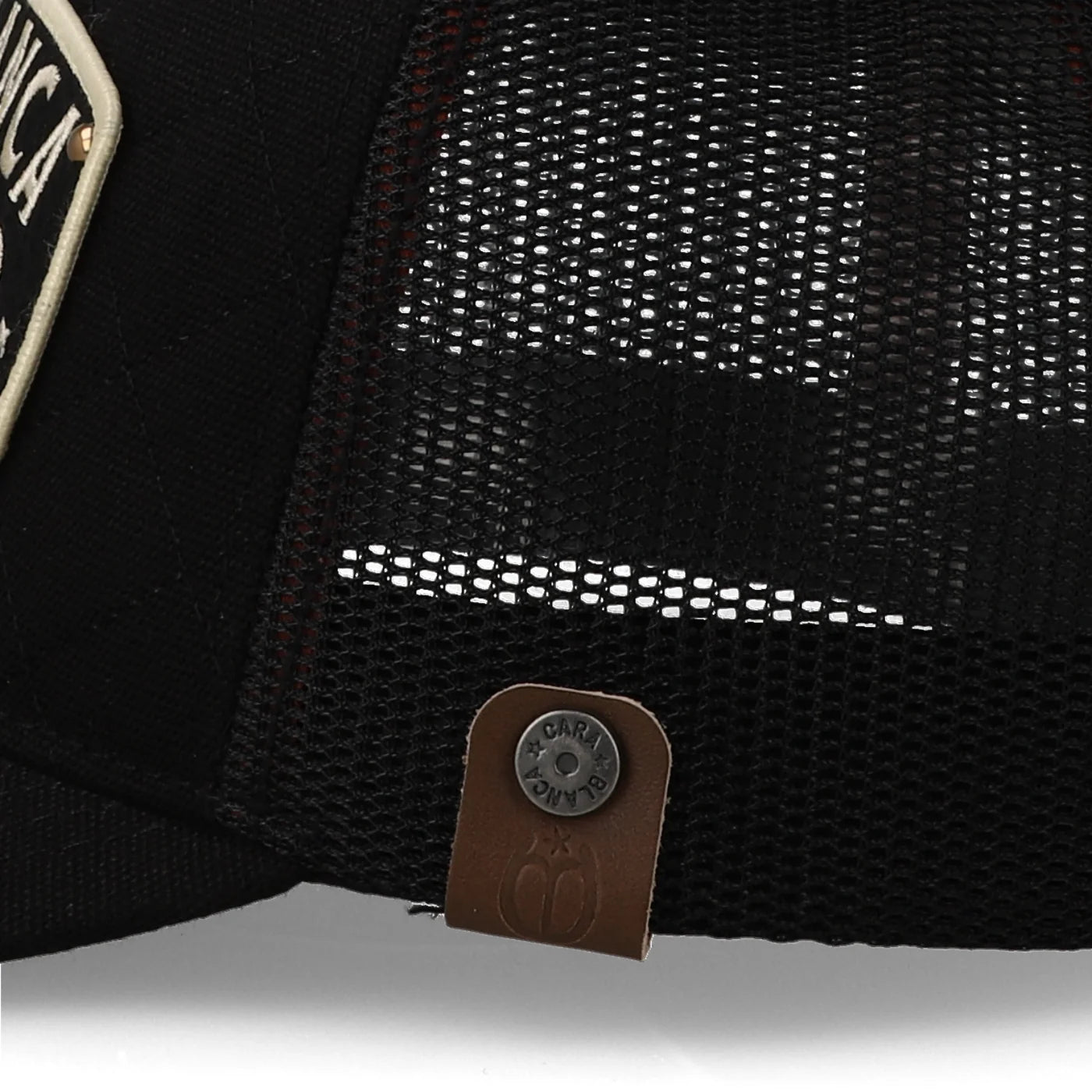Gorra Cara Blanca Cattleman Workman Negra