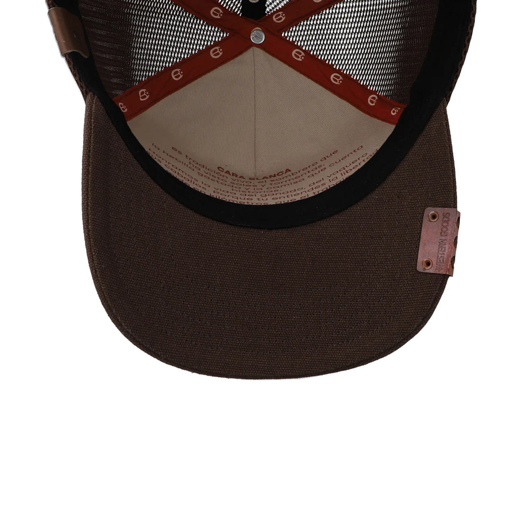 Gorra Cara Blanca Western Made Café