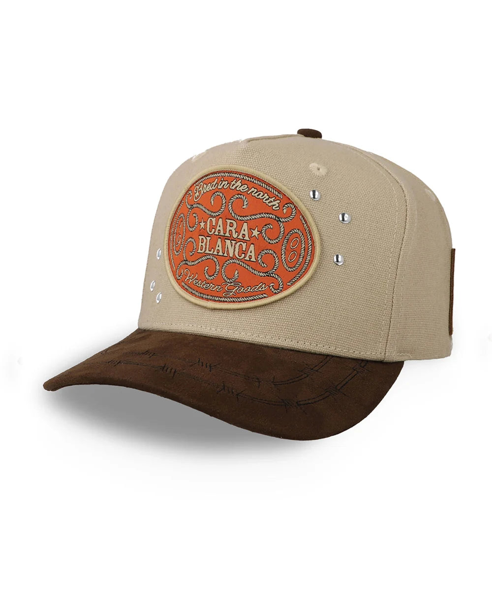 Gorra Cara Blanca Bred in the North Beige