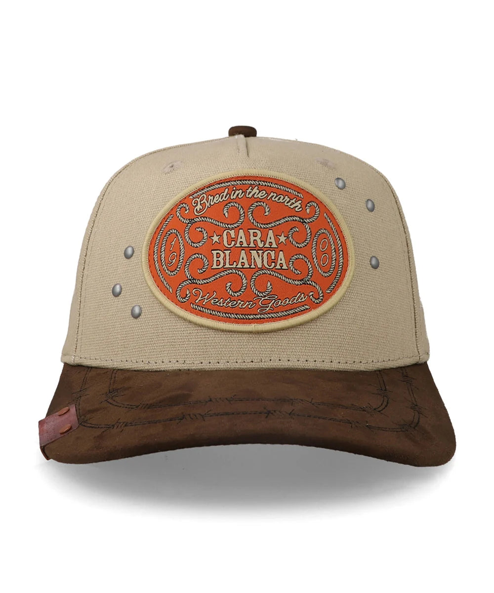 Gorra Cara Blanca Bred in the North Beige