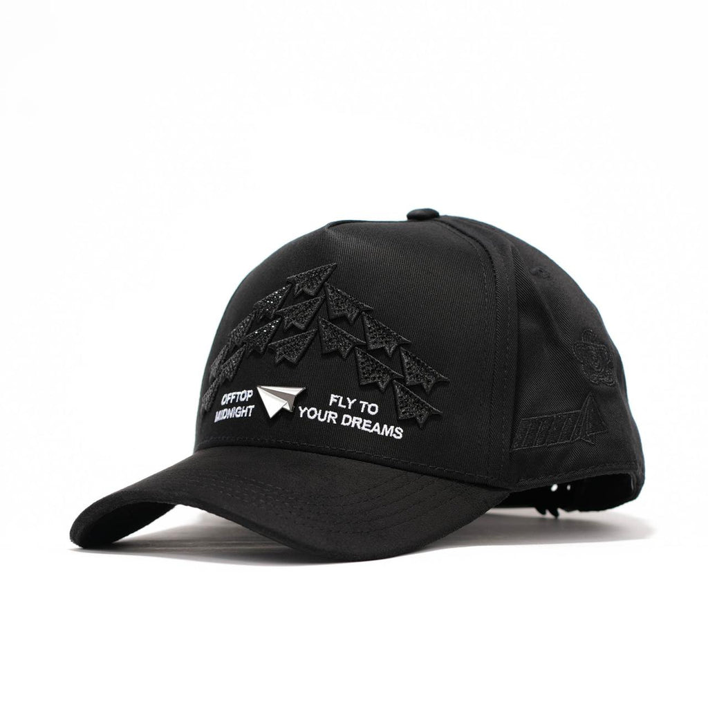 GORRA OFFTOP X MIDNIGHT PAPER PLANES BLACK