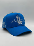 GORRA BIG BOSS X KLAN HATS LA FLAMES BLUE KLAN