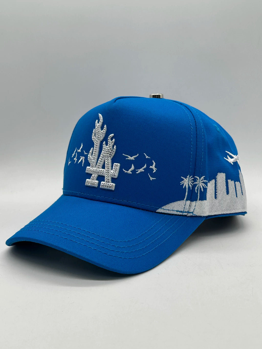 GORRA BIG BOSS X KLAN HATS LA FLAMES BLUE KLAN