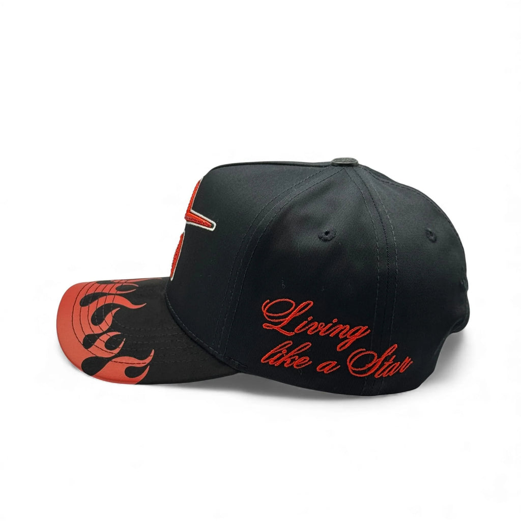 Gorra Cash Only Star In Flames