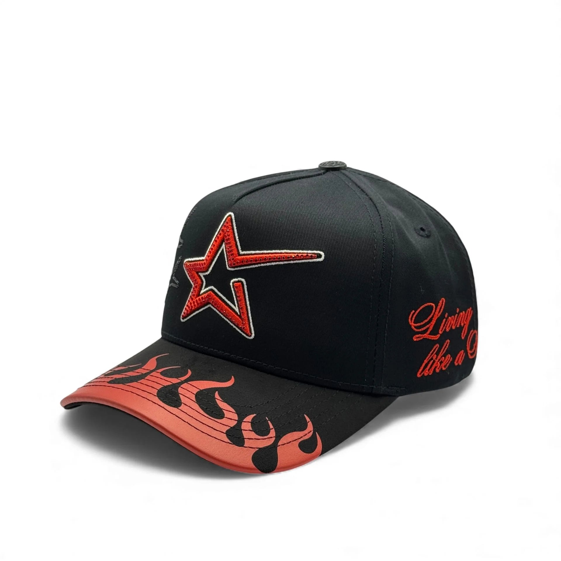 Gorra Cash Only Star In Flames