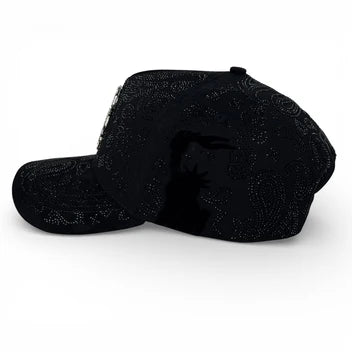 GORRA RICO HATS NY CRYSTALS BLACK