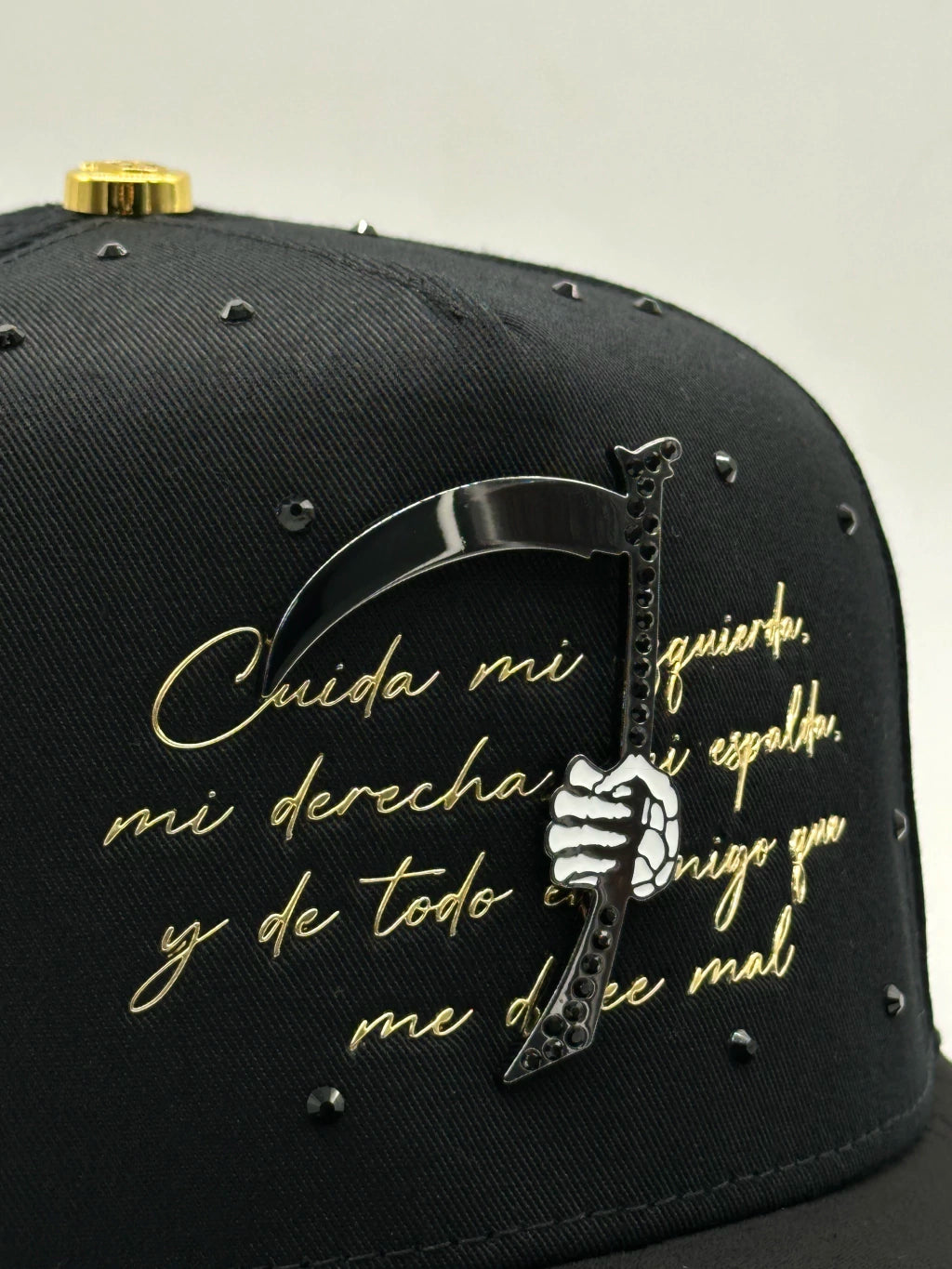 GORRA BIGG BOSS SANTA MUERTE NEW BLACK