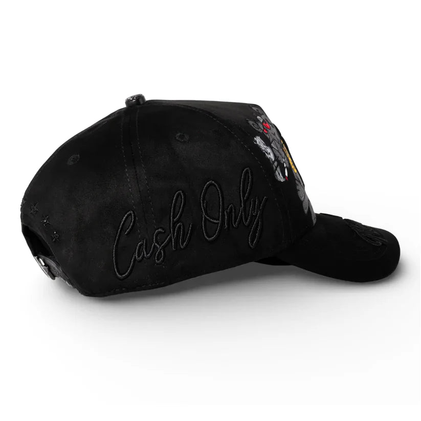 GORRA CASH ONLY BLACK PANTHER NY