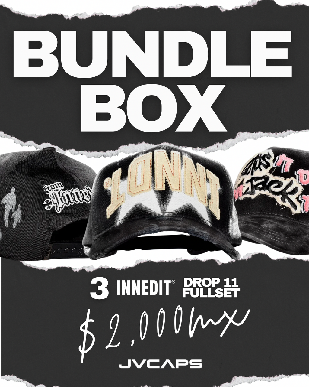 BUNDLE BOX 3 INNEDIT DROP11 "IN CACTUS CITY"