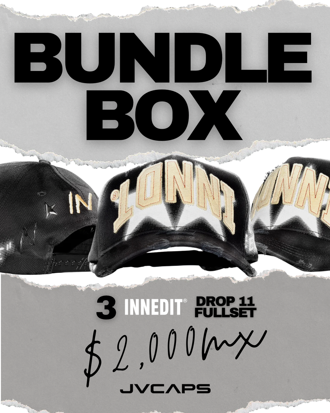 BUNDLE BOX 3 INNEDIT DROP11 "IN CACTUS CITY"