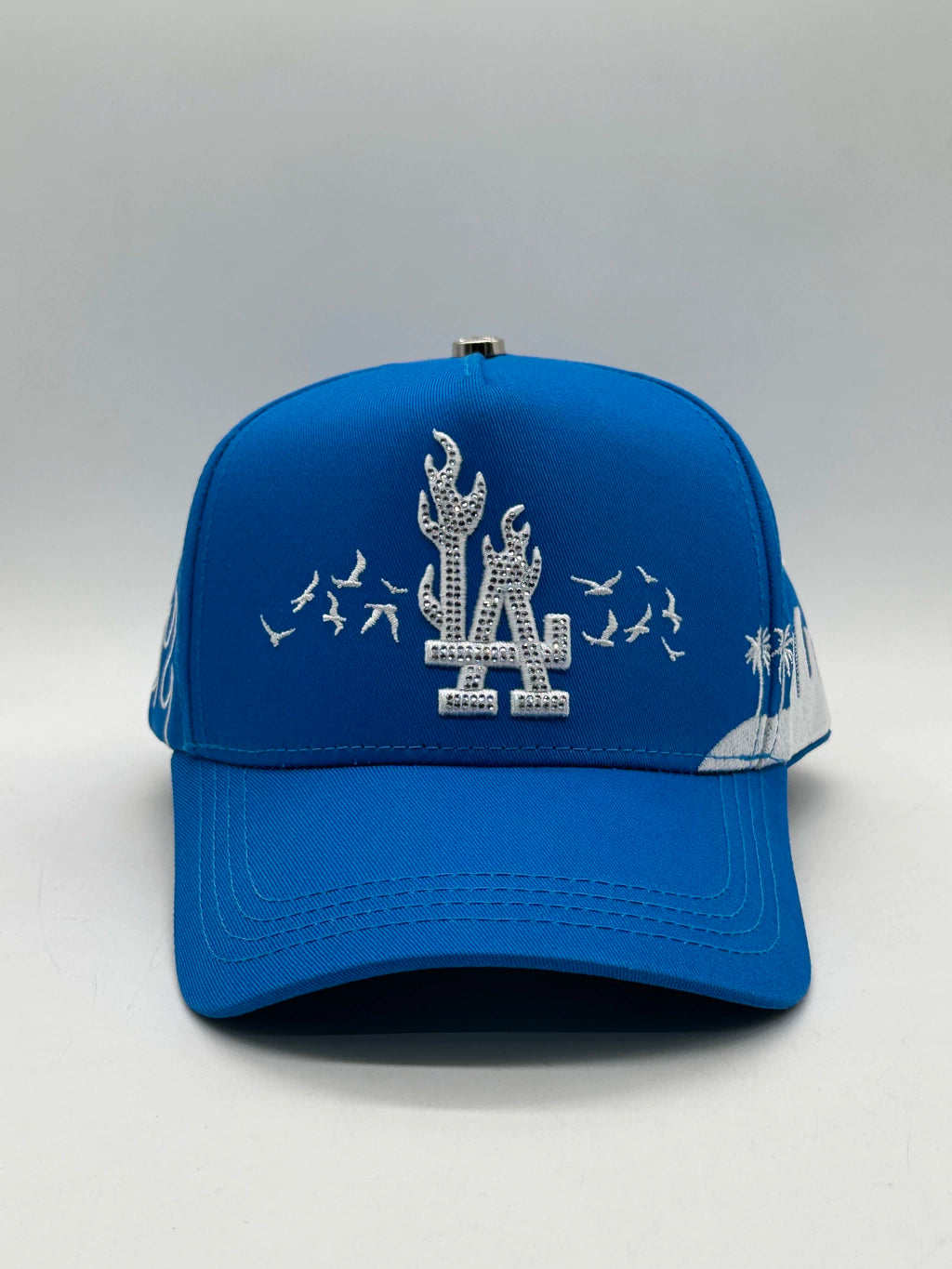 GORRA BIG BOSS X KLAN HATS LA FLAMES BLUE KLAN