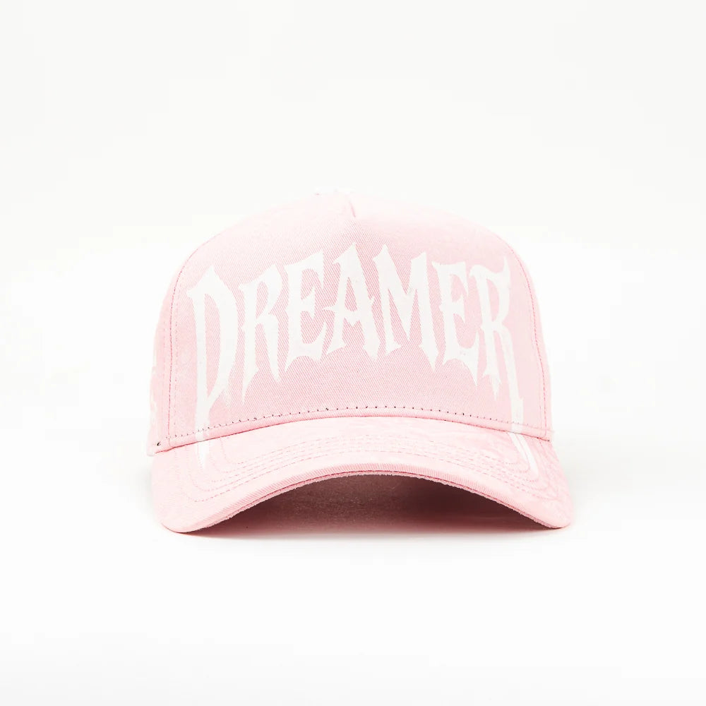 GORRA DREAMER SKULL PINK