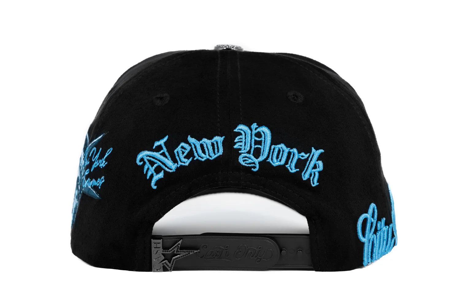 GORRA CASH ONLY NY BLING BLACK
