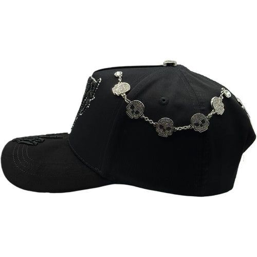 BARBAS HATS HALLOWEN CRIME BLACK