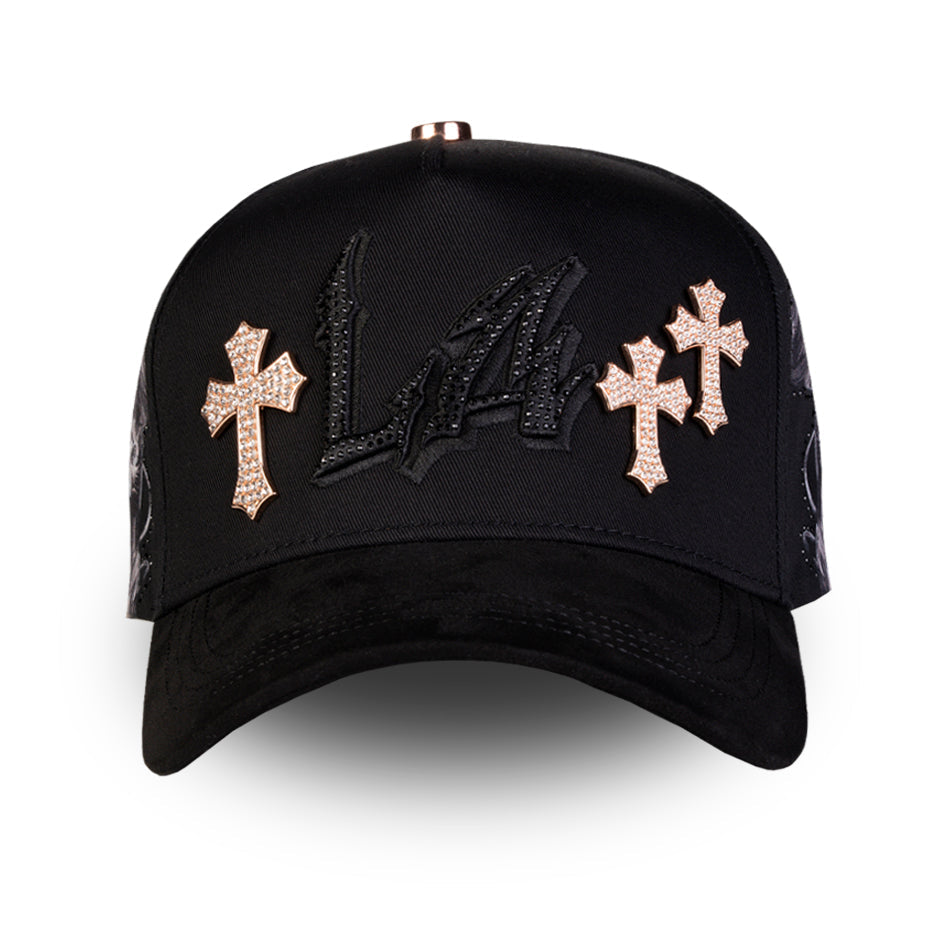GORRA RICO HATS LA CHROME GOLD