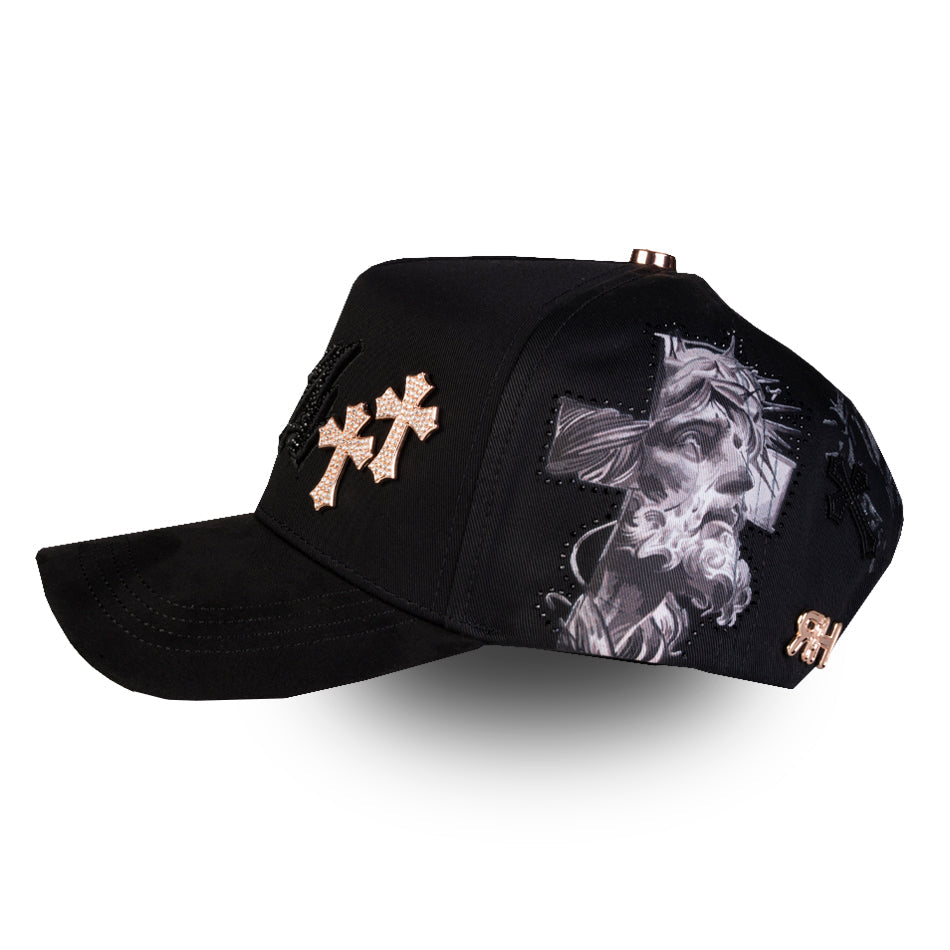 GORRA RICO HATS LA CHROME GOLD