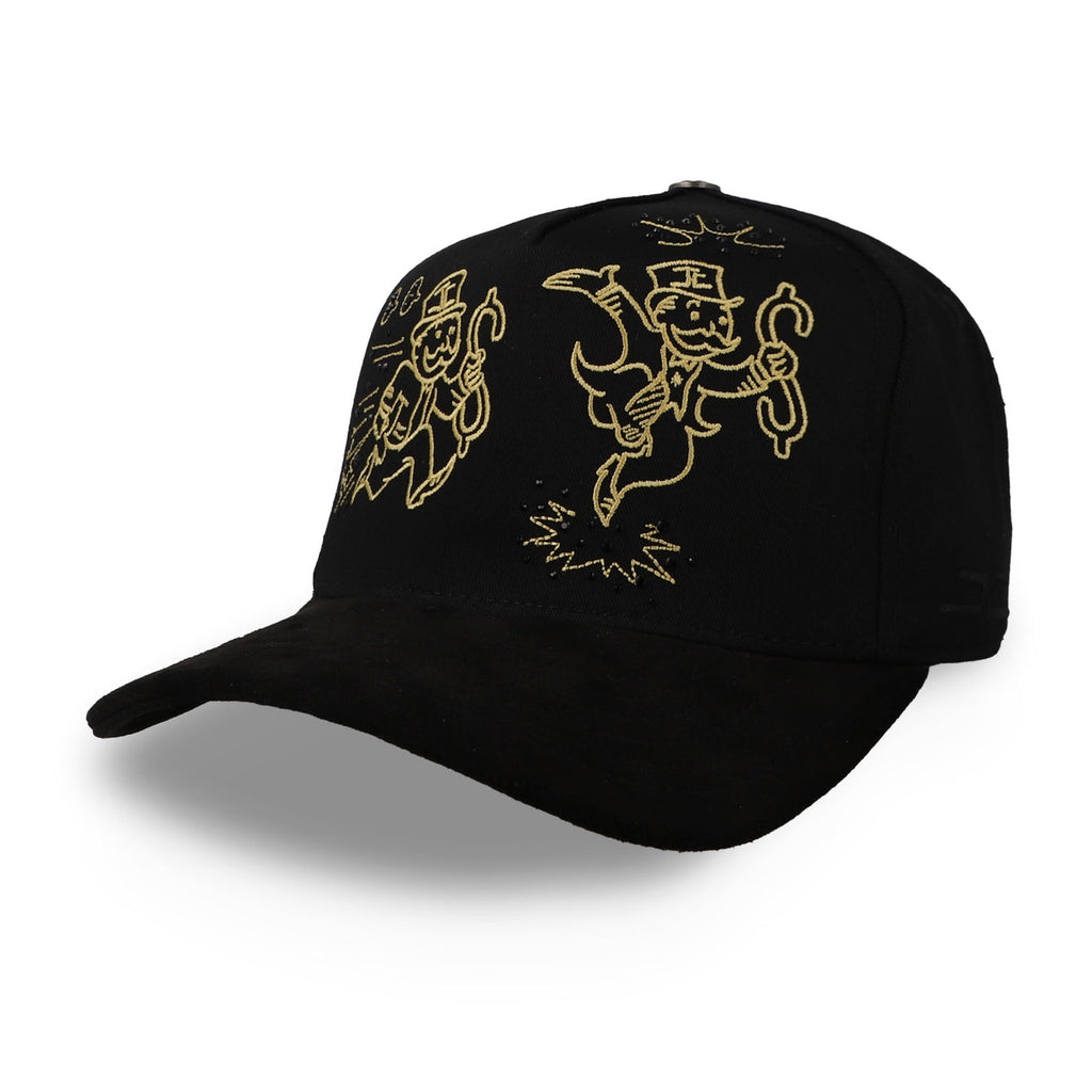 JC Hats jump XY  black/gold