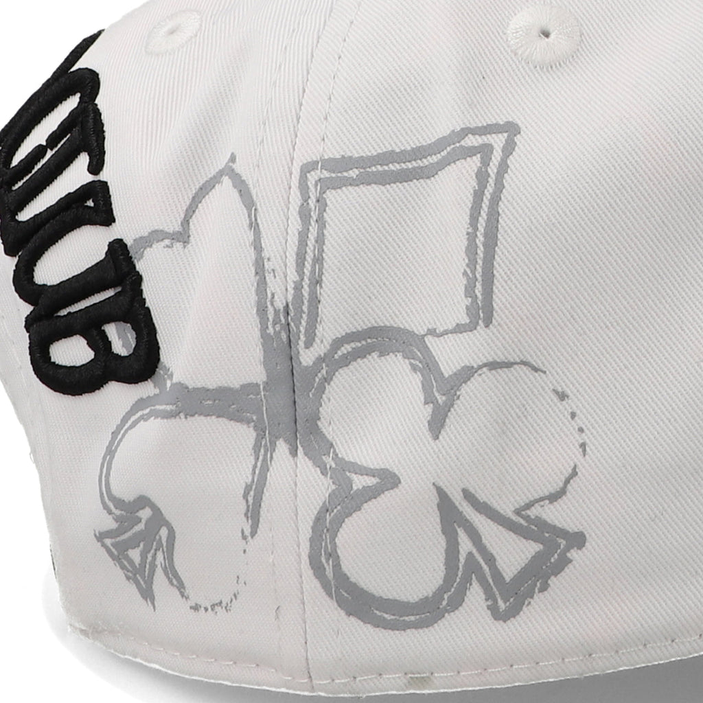 JC Hats poker XY white
