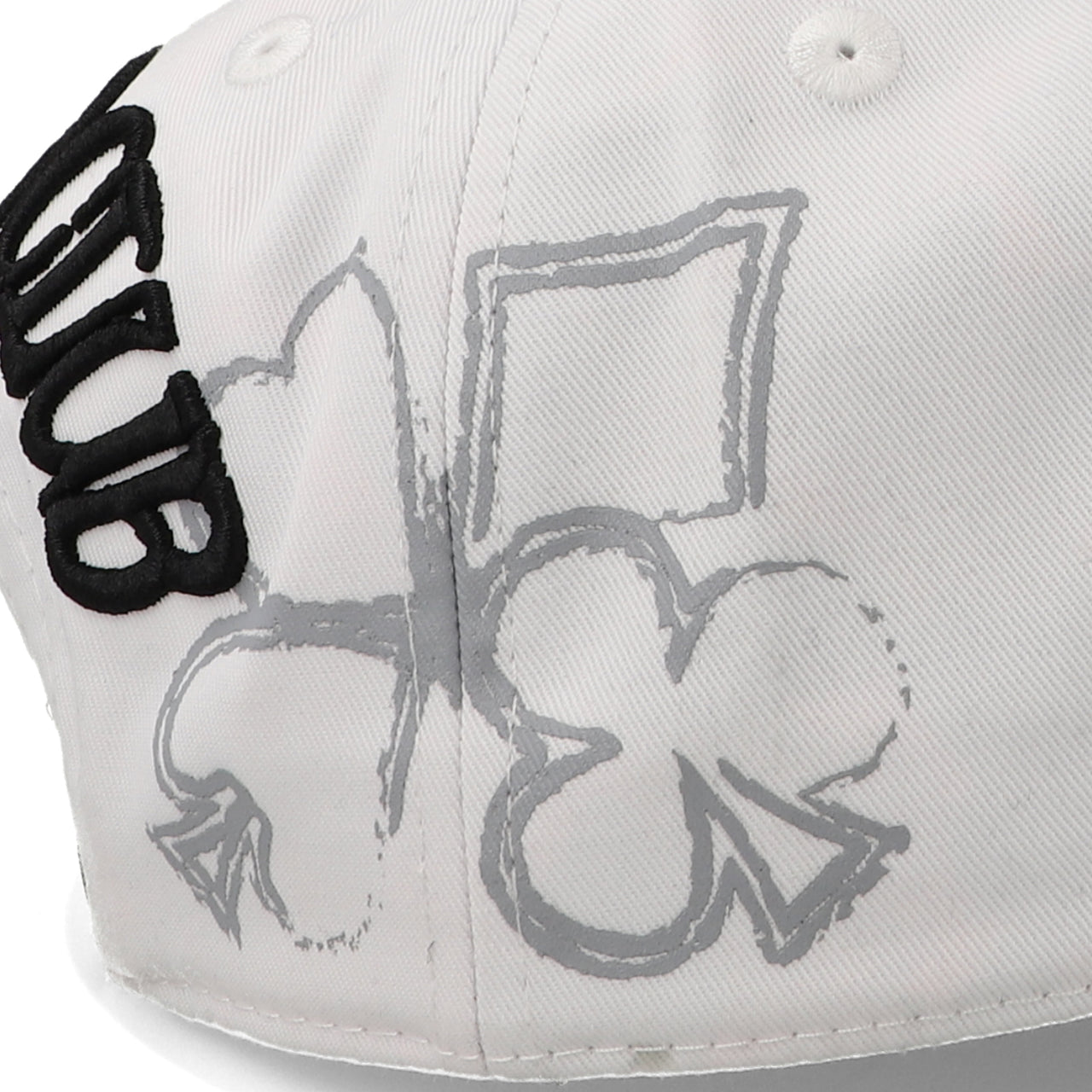 JC Hats poker XY white