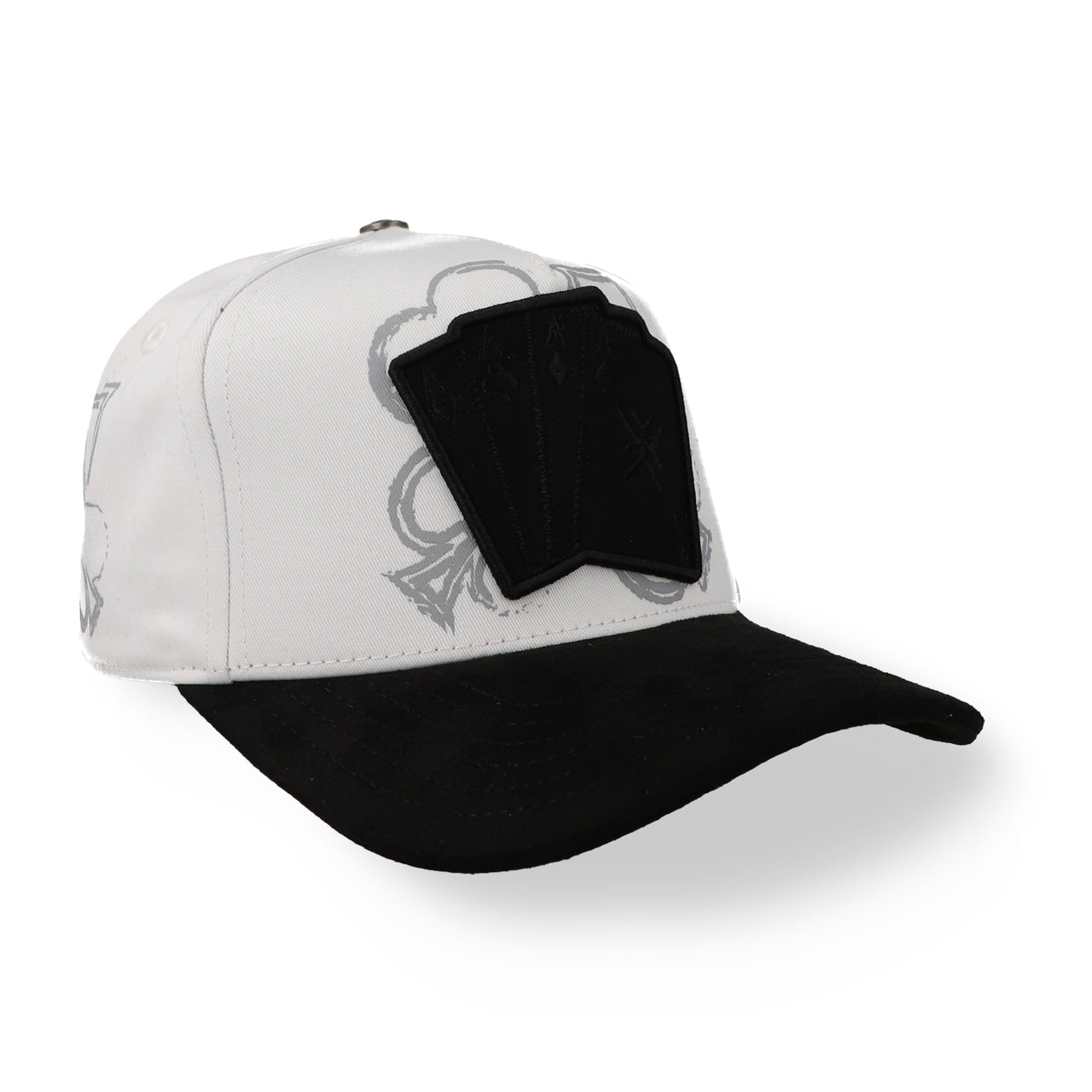 JC Hats poker XY white