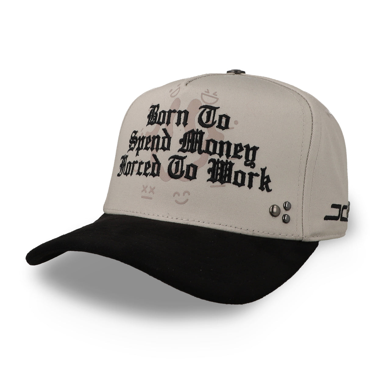 JC Hats spend money beige