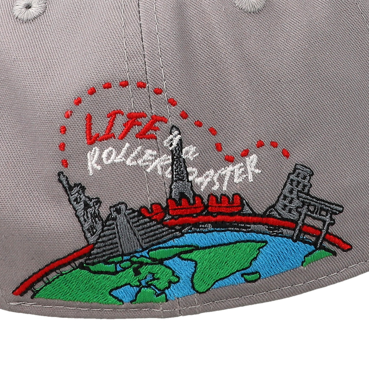 JC Hats University of Life Gris