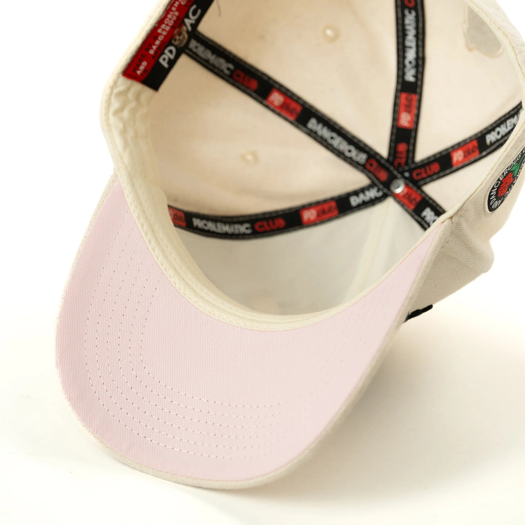 GORRA MONEY LOVE SNAPBACK - HUESO