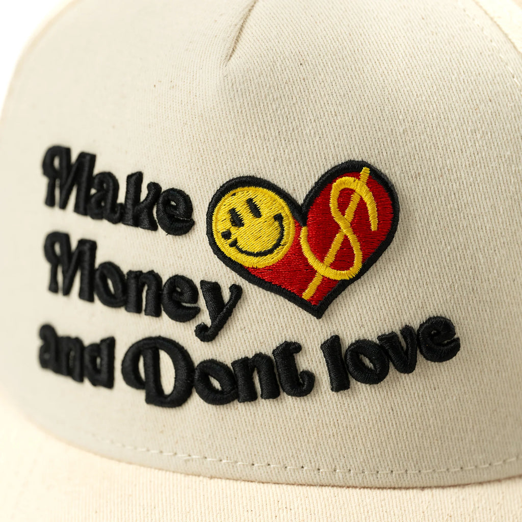 GORRA MONEY LOVE SNAPBACK - HUESO