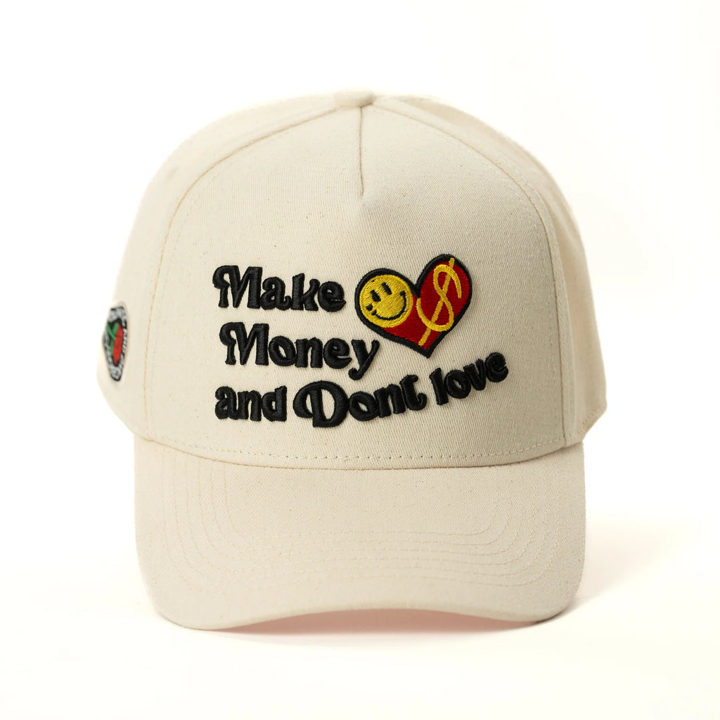 GORRA MONEY LOVE SNAPBACK - HUESO