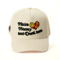 GORRA MONEY LOVE SNAPBACK - HUESO