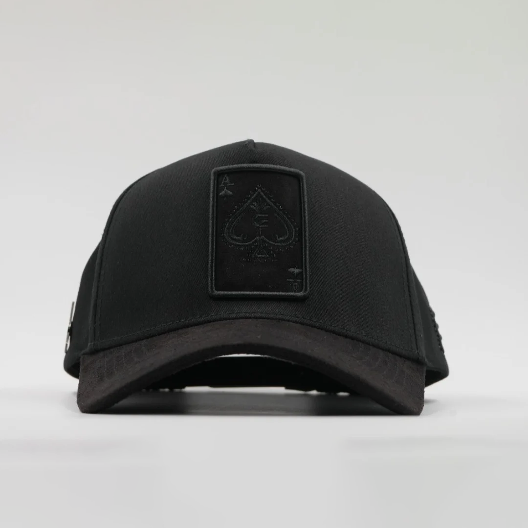 FLORENCE CAPS -  ACE OF SPADES BORDADA
